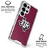 Texas A&M University Black Logo Galaxy S25 Ultra Clear Case